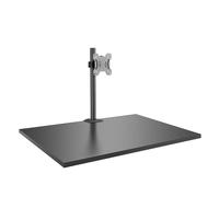 Lindy Single Display Short Bracket with Pole and Desk Clamp