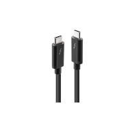 Lindy Thunderbolt 3 Passive Cable 1m in Black Lindy Black