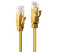 Lindy U/UTP Cat6 RJ45 Patch Cable 2m - Yellow