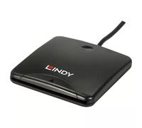 Lindy USB 2.0 Smart Card Reader. Interface: USB Product colour: Black Compatible operating systems: Windows 2000/XP/Vista/7 Mac OS 10.4. Weight: 60 g