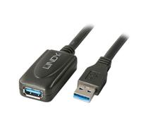 Lindy USB 3.0 Active Extension Cable 5m 10m 15m Slim Repeater Lead PC Laptop