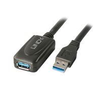 Lindy USB 3.0 Active Extension Lead 5m, 10m, 15m & 15m Slim FREE Delivery