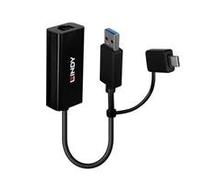 Lindy USB 3.2 Gen 1 Gigabit Ethernet Converter, Bus-Powered, No External Power Supply Required