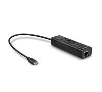 Lindy USB 3.2 Type C Hub and Gigabit Ethernet Converter