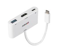 Lindy USB 3.2 Type C to HDMI Converter with USB Type A Port and Power Delivery