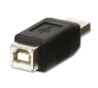 Lindy USB Adapter, USB A Male to B Female