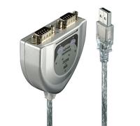 Lindy USB to 2 Port Serial Converter