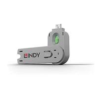 Lindy USB Type A Port Blocker Key, Green