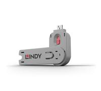 Lindy USB Type A Port Blocker Key, Pink