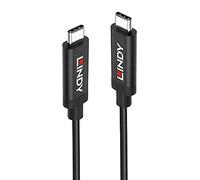 Lindy 3m USB 3.2 10Gbps C/C Active Cable 3m USB-C active cable for fast data transfer, crisp video, and reliable charging in everyday home or office