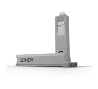 Lindy USB Type C Port Blocker Key - Pack of 4 Blockers, White