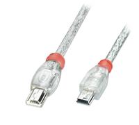 Lindy USB2 Mini-A/Mini-B cable 0,5m
