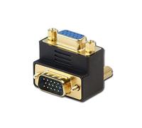 LINDY VGA Male to VGA Female 90 Adapter InchDown Inch