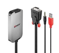 Lindy 38296 video cable adapter Black, White