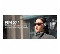 Lindy Wireless Over-The-Head Over-The-Ear Stereo Headset Black Siri Binaural Cir
