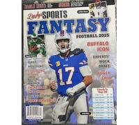 LINDY'S SPORTS MAGAZINE FANTASY FOOTBALL 2025 - BUFFALO ICON - EXPERTS' MOCK DRAFT - POWER GRID