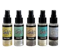 Lindy's Stamp Gang Ink Starburst Spray Set of 2 Oz Bottles 5 Gms, Industrial Chic