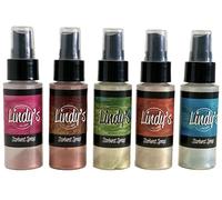 Lindy's Stamp Gang Starburst Sprays 2oz 5/Pkg-Autumn Leaves