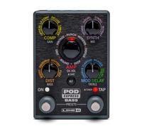 Line 6 POD Express Bass Amp & Effects Processor with 7 Amp Models, 16 Effect Models, 21 Presets and Simple Controls, Ultra-Portable Lightweight Design