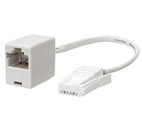 LINE ADAPTOR BT431A PLUG - RJ45 SOCKET // LINE ADAPTOR BT431A PLUG - RJ45 SOCKET Cable Length - Imperial 6" Cable Le // BK4507 (PK OF 1)