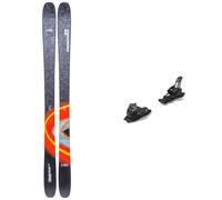 Line - All-mountain skis - Pack Pandora 92 2026 in Wood - Black Black 161 cm