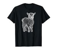 Line Art American Pygmy Goat T-Shirt