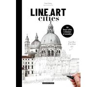 Line Art Cities: 30 lieux cultes à dessiner et encadrer