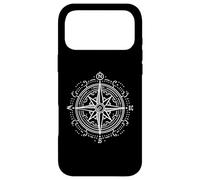 Line Art Drawing Navigation Star Case for iPhone 17 Pro Max