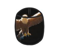 Line Art Eagle 1 PC Pattern Anti-scalding pad, Foldable, Suitable for hot Pot/Baking Tray/Soup Bowl