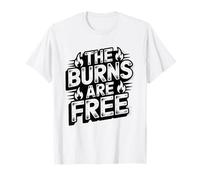 Line Cook Covered Burns Still Showing Up Kitchen Humor Burn T-Shirt