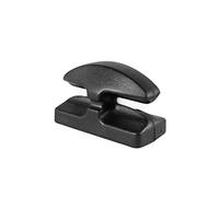LINE CUTTERZ Ceramic Blade Flat Mountable Fishing Line Cutter - Black