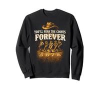 Line Dance Line Dancer You'll Hear The Counts Forever Sweatshirt