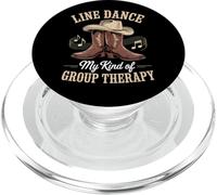 Line Dance My Kind Of Group Therapy PopSockets PopGrip for MagSafe