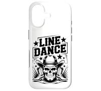 Line Dance Skull Cowbo - Western Country Hat & Boots Case for iPhone 17