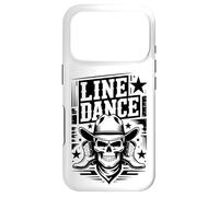 Line Dance Skull Cowbo - Western Country Hat & Boots Case for iPhone 17 Pro