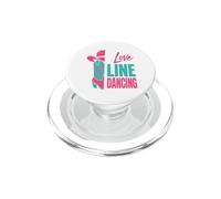 Line Dancer Boots I Love Line Dancing PopSockets PopGrip for MagSafe