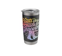 Line Dancing Boots were Made for Grooving Stainless Steel Insulated Tumbler