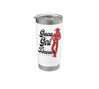 Line Dancing Dance Teacher Girl Gone Dancin' Stainless Steel Insulated Tumbler