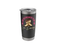 Line Dancing Dance Teacher Retired My Retirement Plan Line Stainless Steel Insulated Tumbler