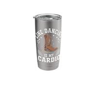 Line Dancing is My Cardio Dancer Country Stainless Steel Insulated Tumbler