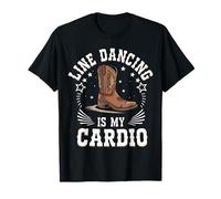 Line Dancing is My Cardio Dancer Country T-Shirt