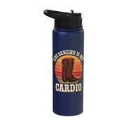 Line Dancing is My Cardio Stainless Steel Insulated Water Bottle