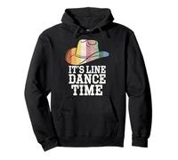 Line Dancing It'S Line Dance Time Pullover Hoodie