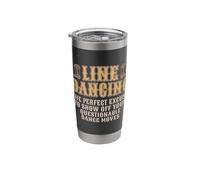 Line Dancing The Perfect Excuse Country Music Line Dancing Stainless Steel Insulated Tumbler