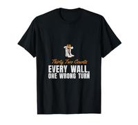 Line Dancing - Thirty Two Counts Every Wall One Wrong Turn Value Graphic T-Shirt