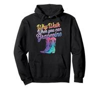 Line Dancing Why Walk When You Can Grapevine Pullover Hoodie