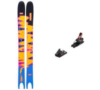 Line - Downhill ski bindings - Pack Pescado 2026 for Men - Yellow Yellow 180 cm