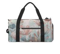 Line Drawing Style Gym Bag Sport Gym Tote Bag Lightweight Duffle Bag Carry On Weekender Bags for Women Men, white, One Size