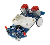 Line Following Robot Car With Real Time Sensoring Adjustment Programmable Code Duability Build Easy Assembly Line Follower Kit