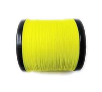 line for fishing 4 Threads PE Fishing Line Braided 18-88LB Smooth Multifilament Super Durable Fishing Line Fishing Gear(Yellow,1000m-2.0-0.235mm)